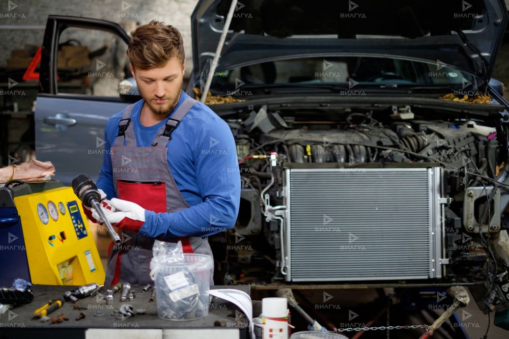 Замена радиатора охлаждения Volvo XC60 в Улан-Удэ