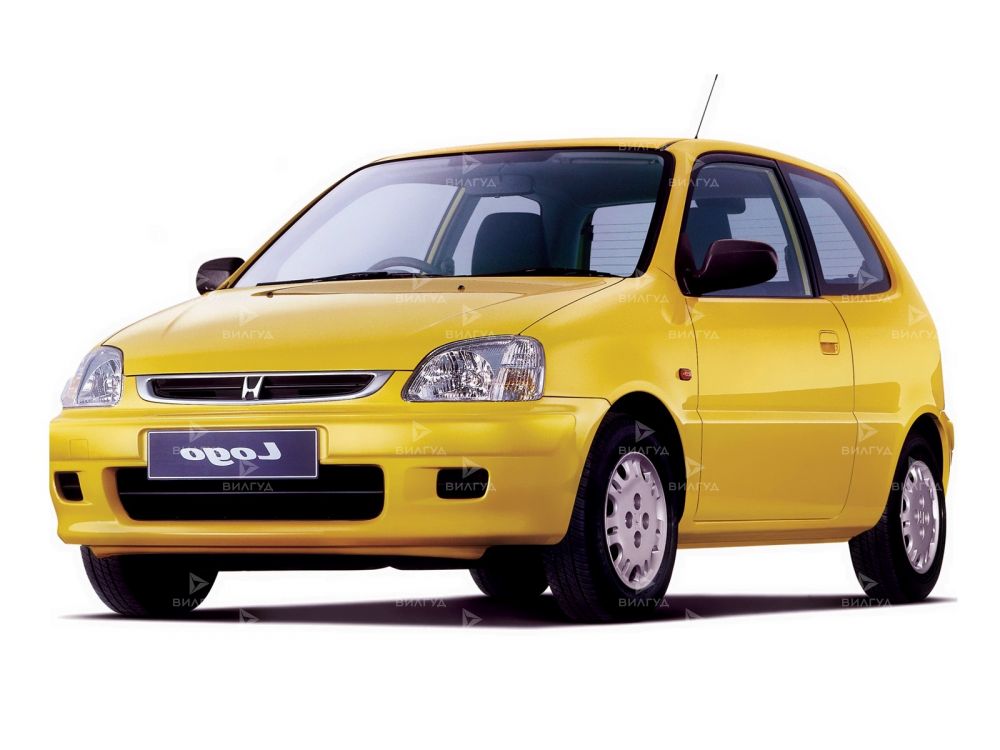Установка защиты картера Honda Logo в Улан-Удэ