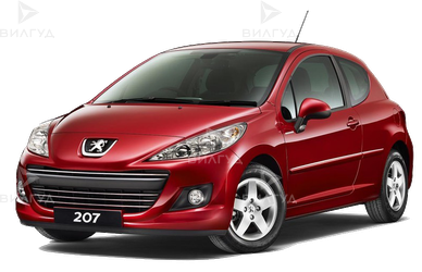 Замена передних пружин Peugeot 207 в Улан-Удэ