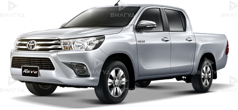 Замена сайлентблоков задней балки Toyota Hilux в Улан-Удэ